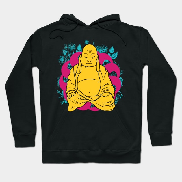 Meditation Buddha Hoodie by Foxxy Merch